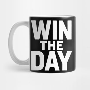 Win The Day Motivational Gift Mug